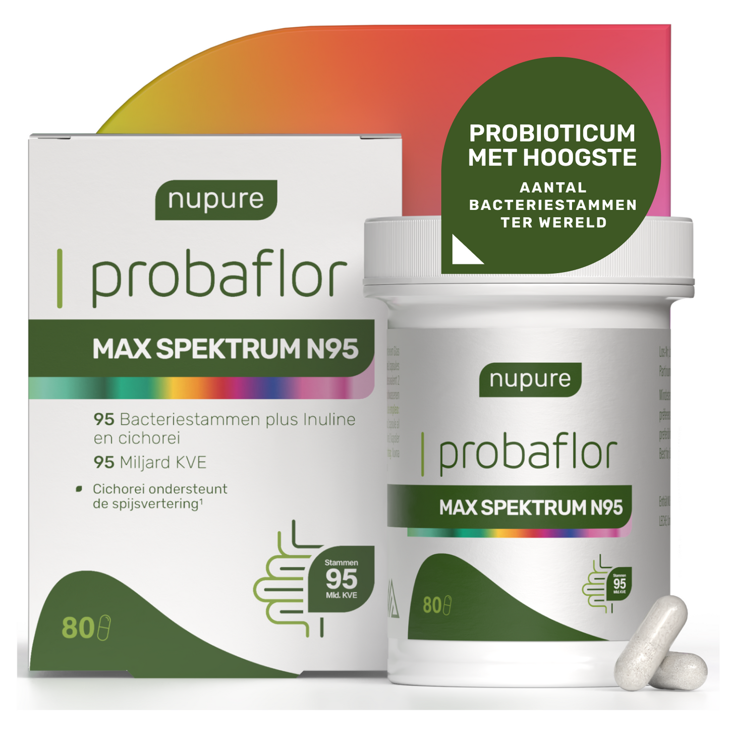 probaflor MAX SPEKTRUM N95 80 caps - 2 box